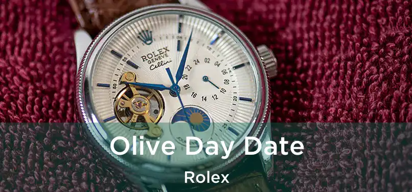  Olive Day Date Rolex